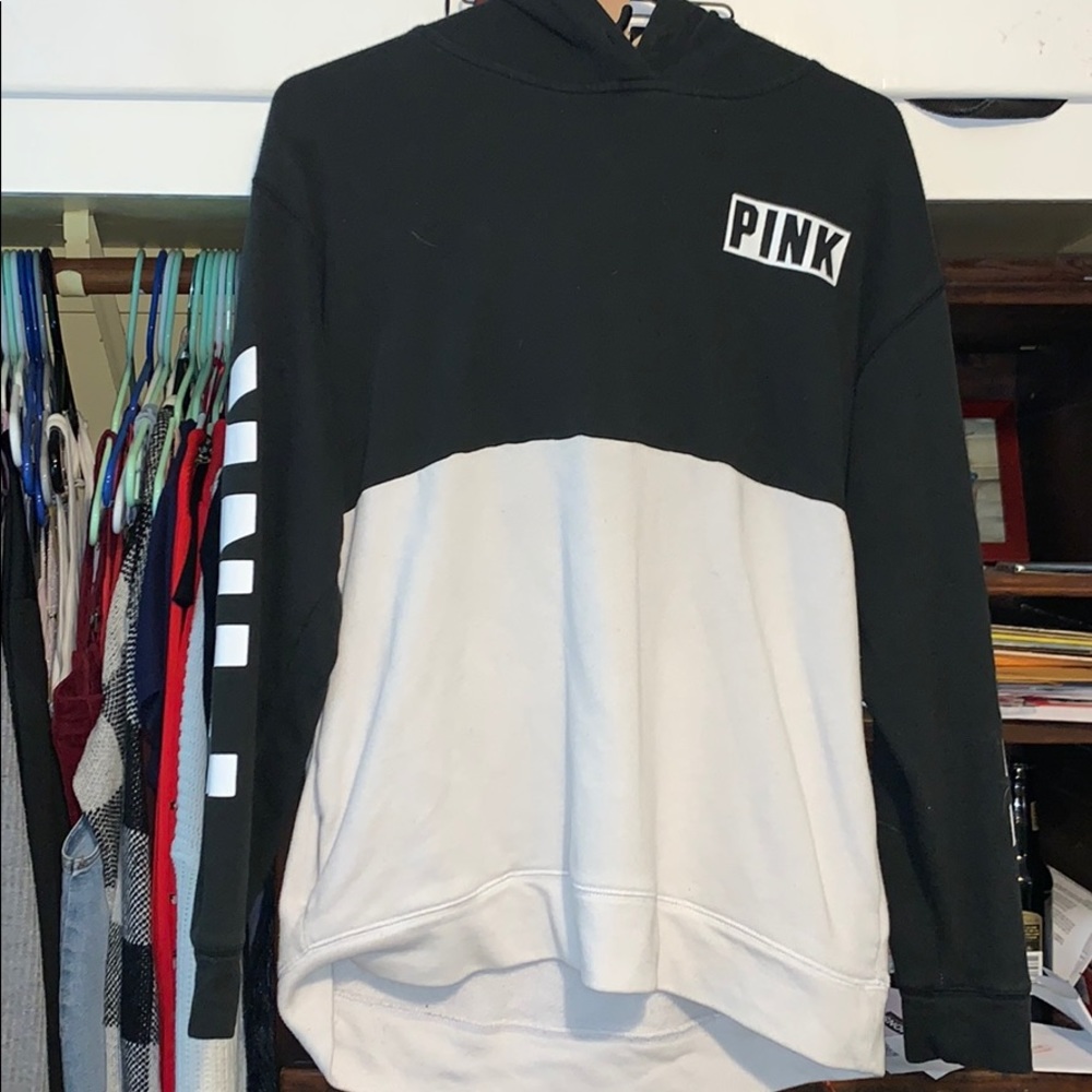 Pink hoodie